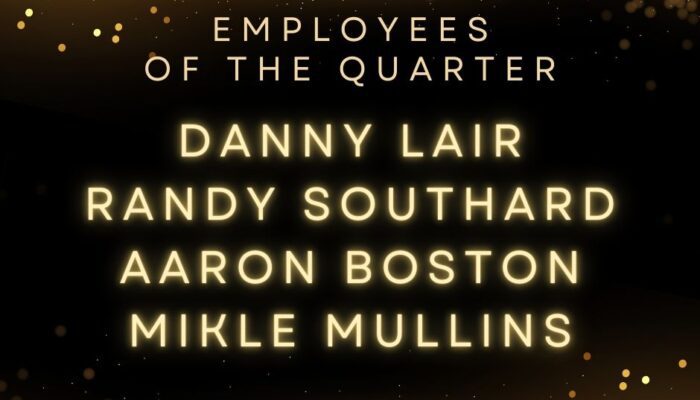 Marshall Municipal Utilities Announces Employees of the Quarter